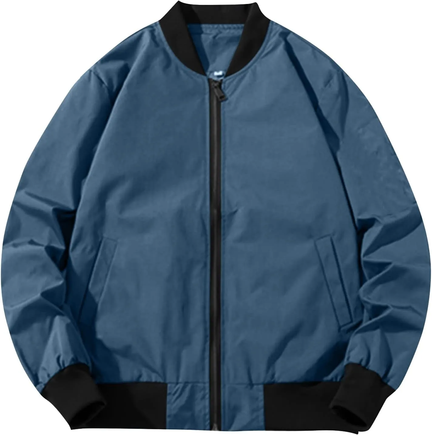 Ymosrh Jackets for Men Flight Bomber Jacket Spring Fall Causal Softshell Windbreaker Coat Outerwear Fashion Coats